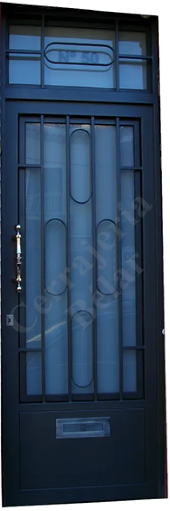 Puerta de comunidad modelo Bordeta