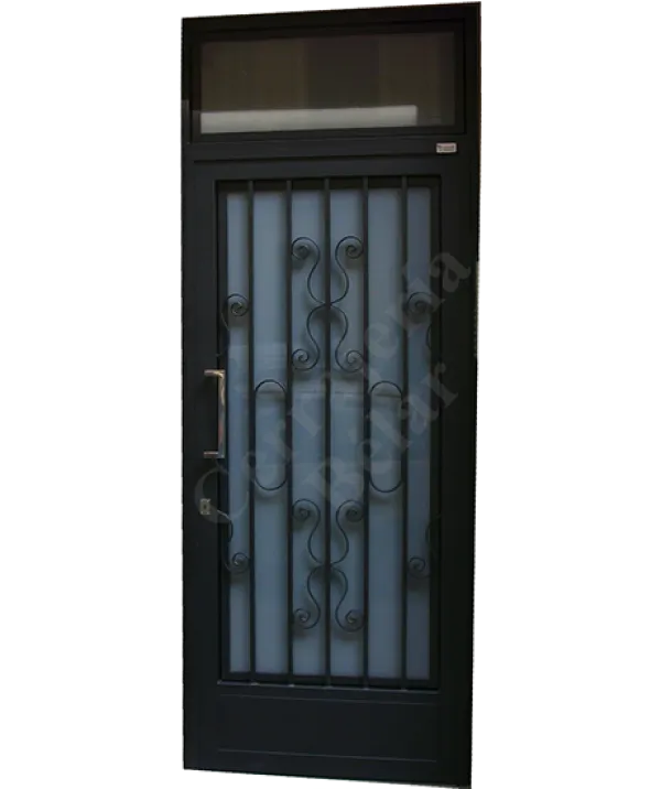 Puerta de comunidad modelo Bordeta