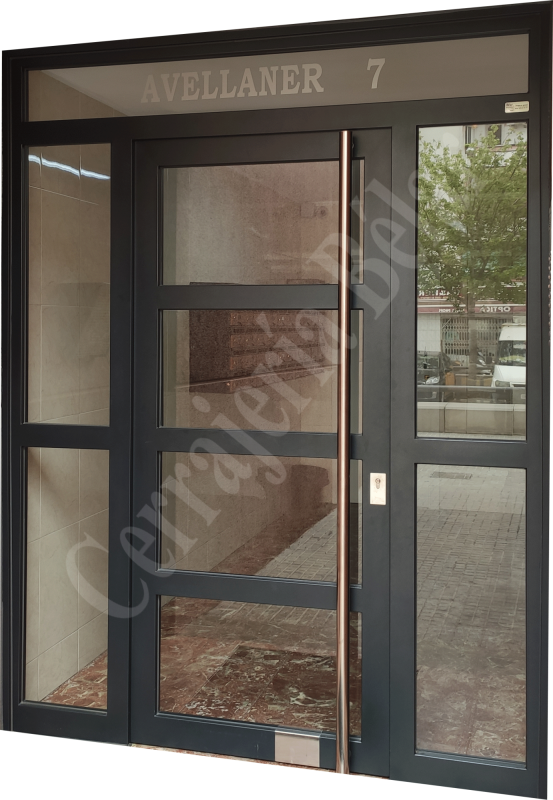 Puerta grande y elegante Puerta grande y elegante