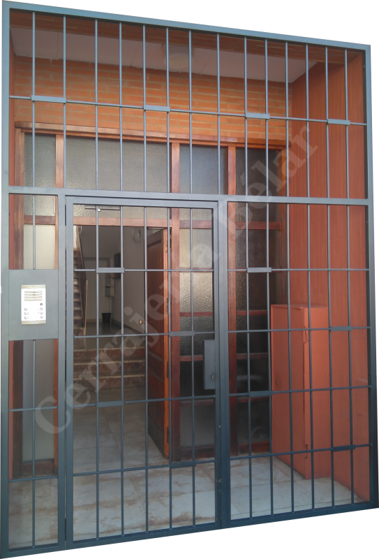 Puerta de comunidad de reja Puerta de comunidad de reja
